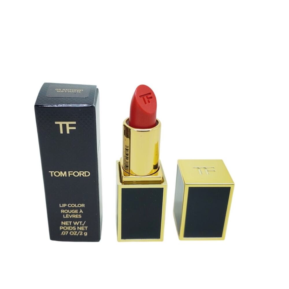 Tom Ford Boys And Girls Lip Color Soft Matte Lipstick Mini 05 Antonio